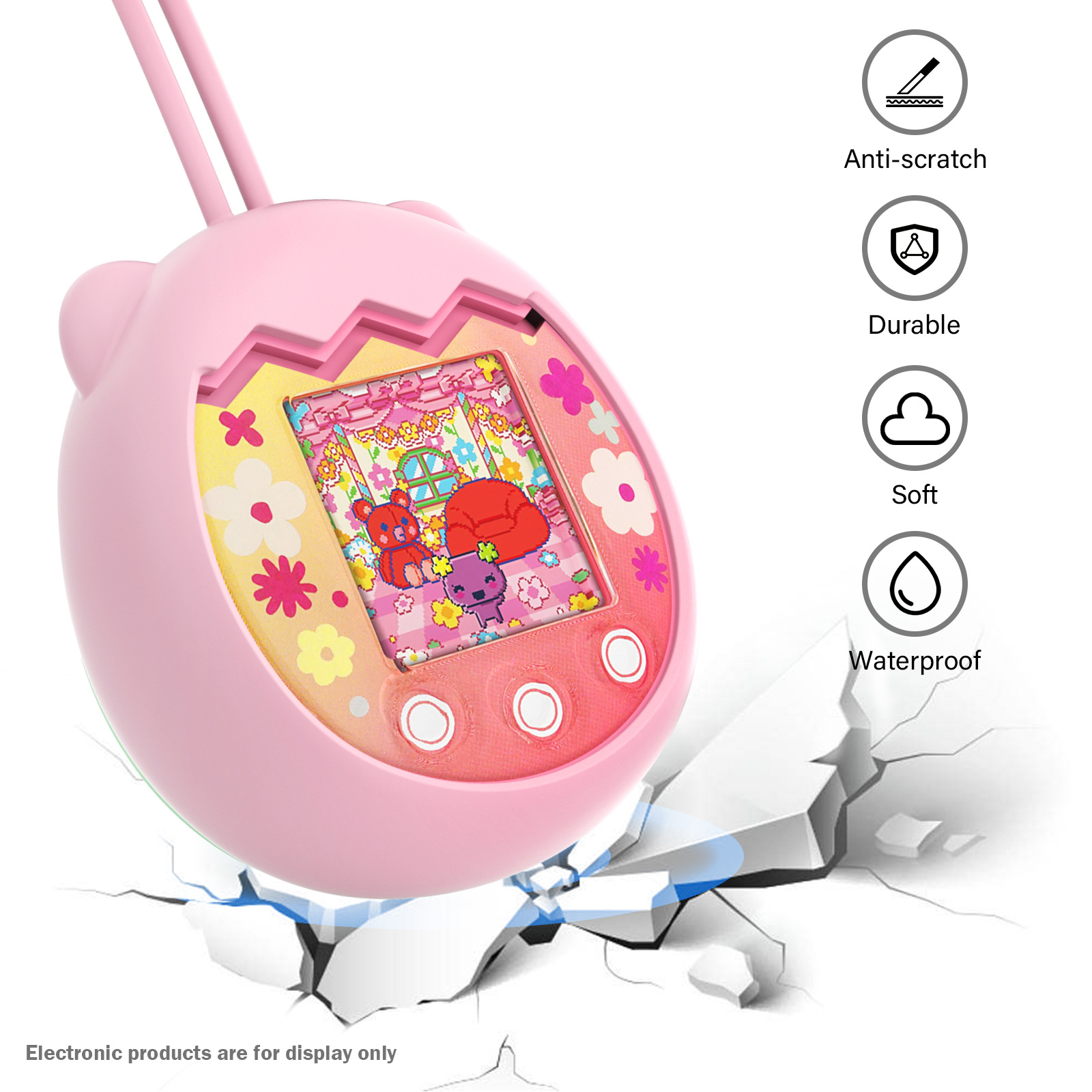 Capa protetora eletrônica virt - Tamagotchi Electronic Pet Virtual avaliação e preço