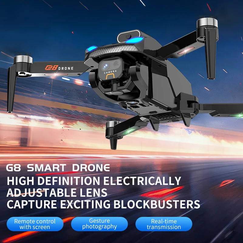 Drone Dobrável Original G8 GPS - Fpv Brushless Rc Drone 4K avaliação e preço