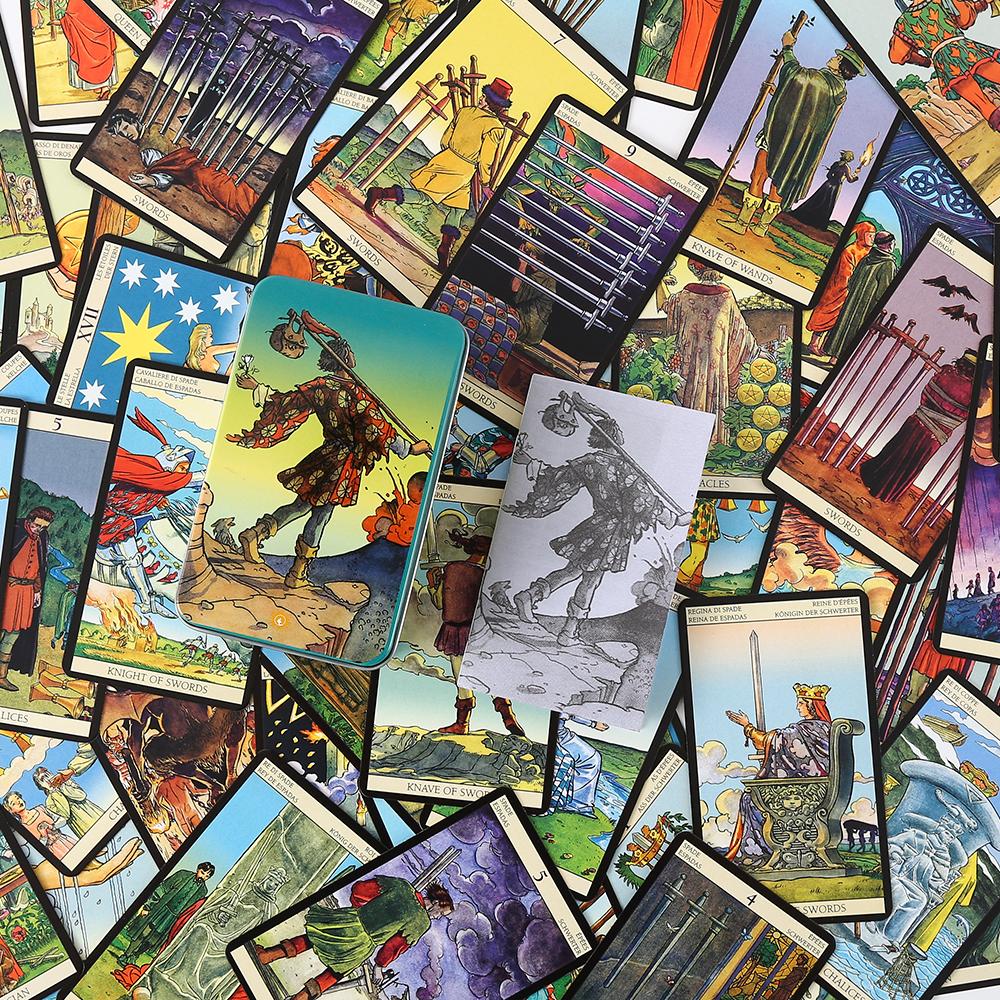 Tarô New Vision de 10*6 cm em  - Tarot Cards Deck With Guidebook avaliação e preço