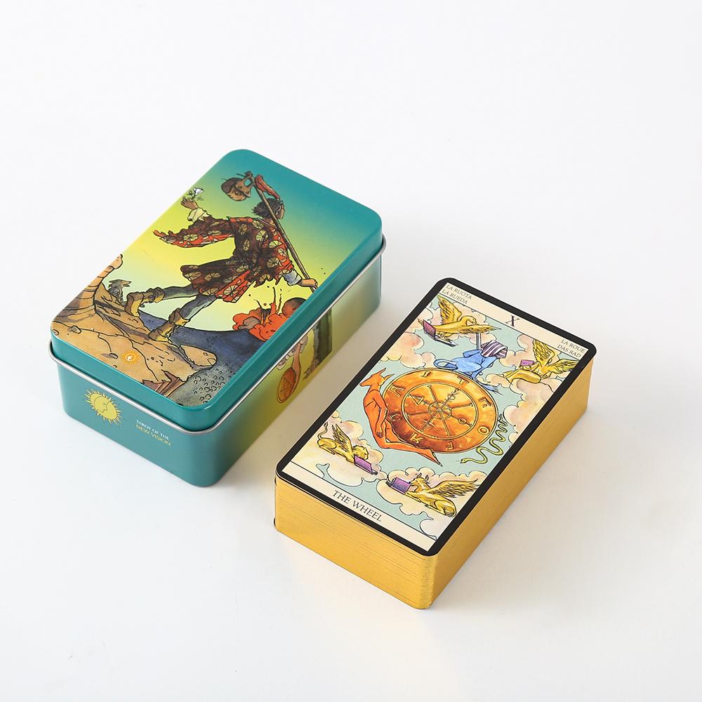 Tarô New Vision de 10*6 cm em  - Tarot Cards Deck With Guidebook avaliação e preço