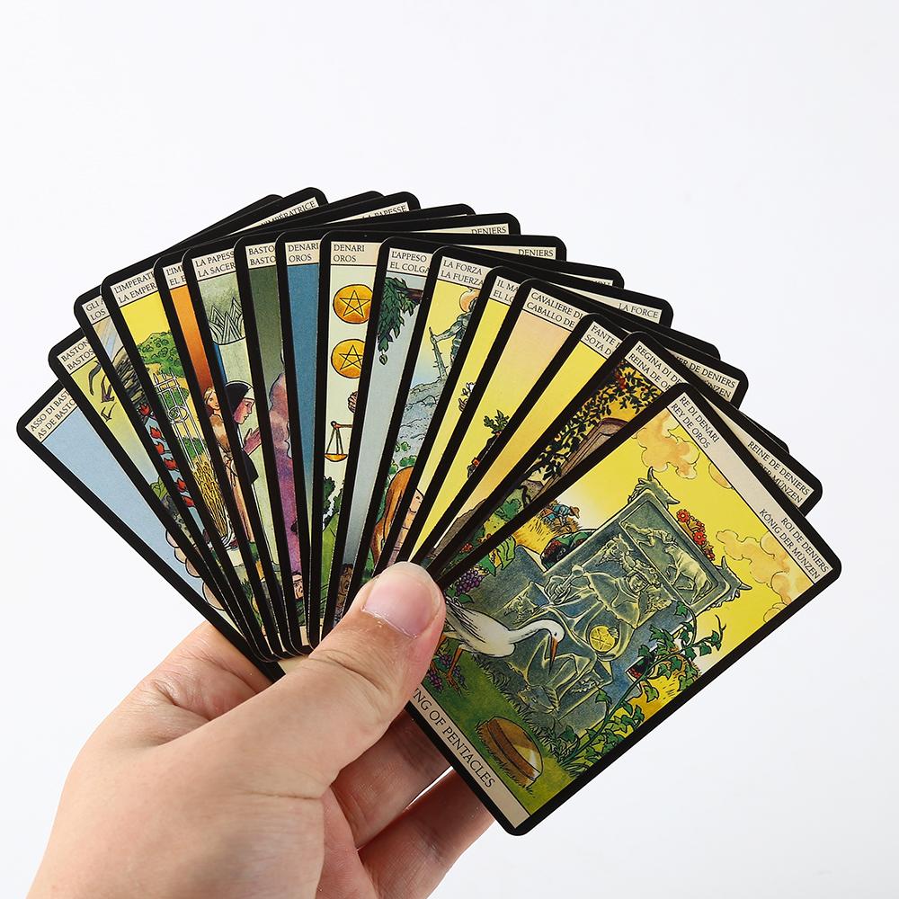 Tarô New Vision de 10*6 cm em  - Tarot Cards Deck With Guidebook avaliação e preço