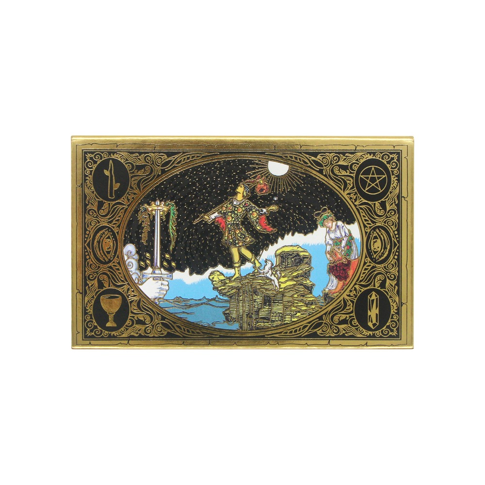 Classic Panoramic Rider Waite  - Tarot Cards Deck With Guidebook avaliação e preço