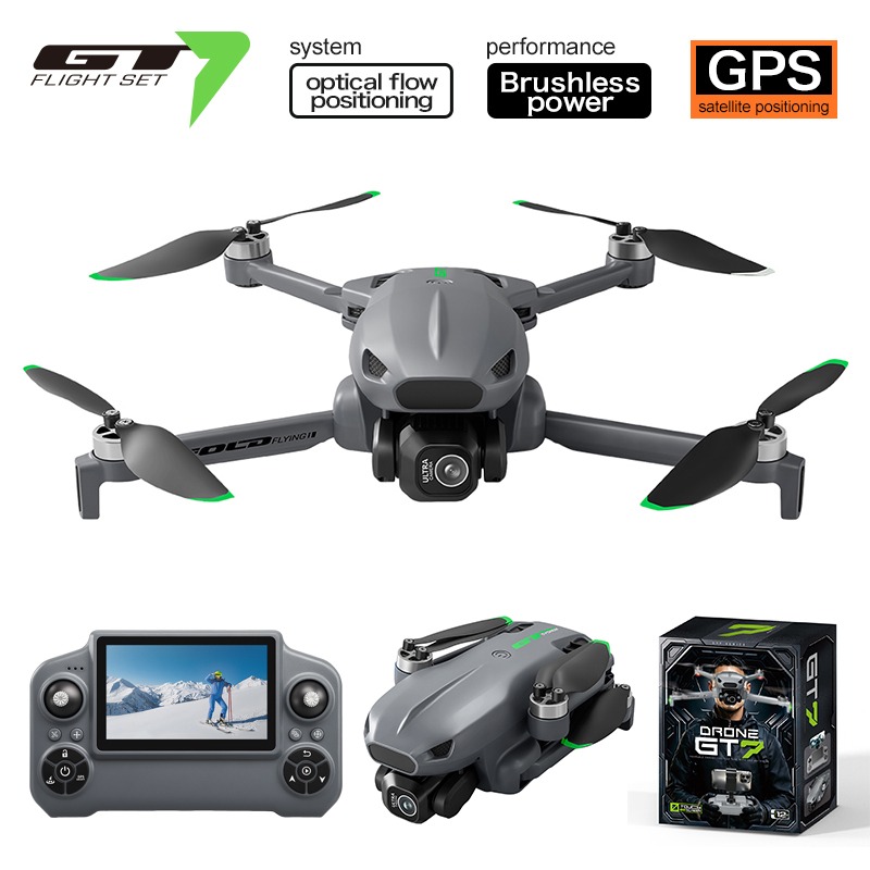 Drone profissional GT7 RC com  - Fpv Brushless Rc Drone 4K avaliação e preço