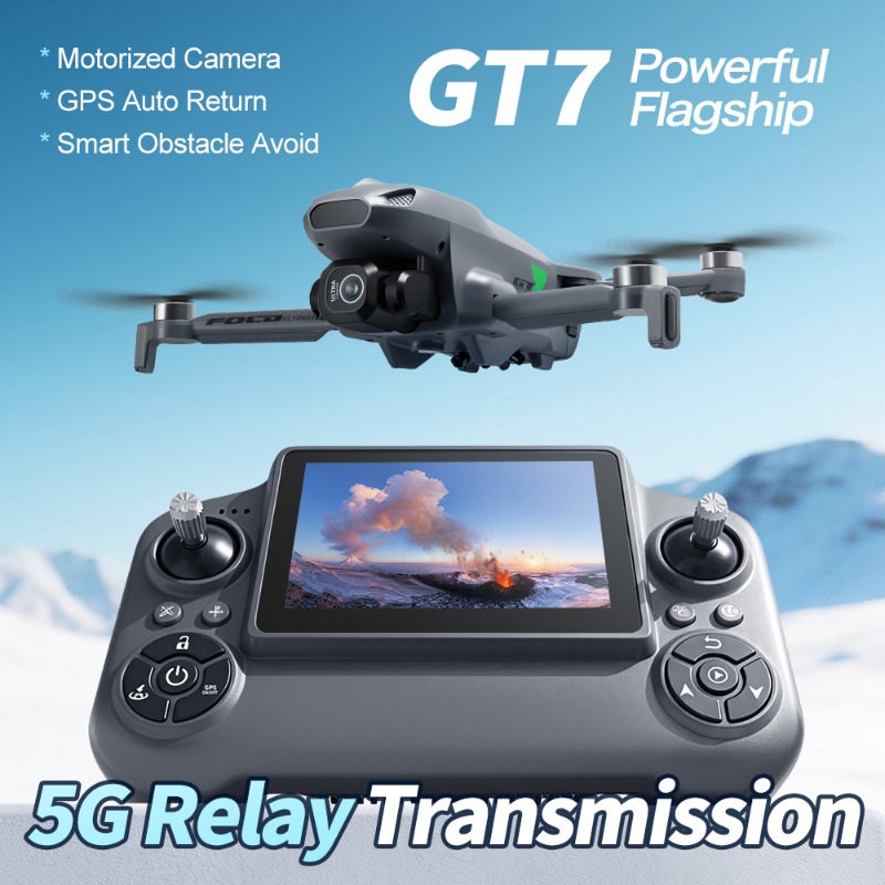 Drone profissional GT7 RC com  - Fpv Brushless Rc Drone 4K avaliação e preço