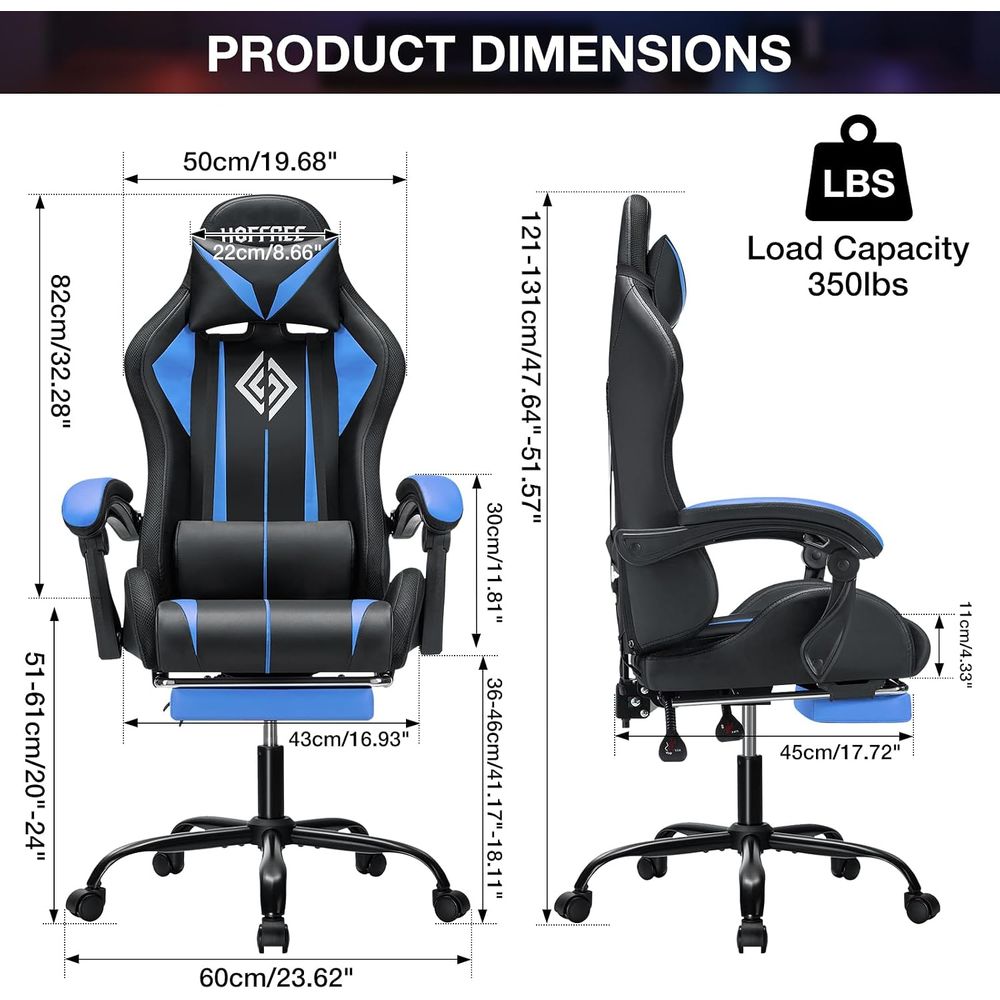 Cadeira Gamer LED com Massagem - Video Games avaliação e preço