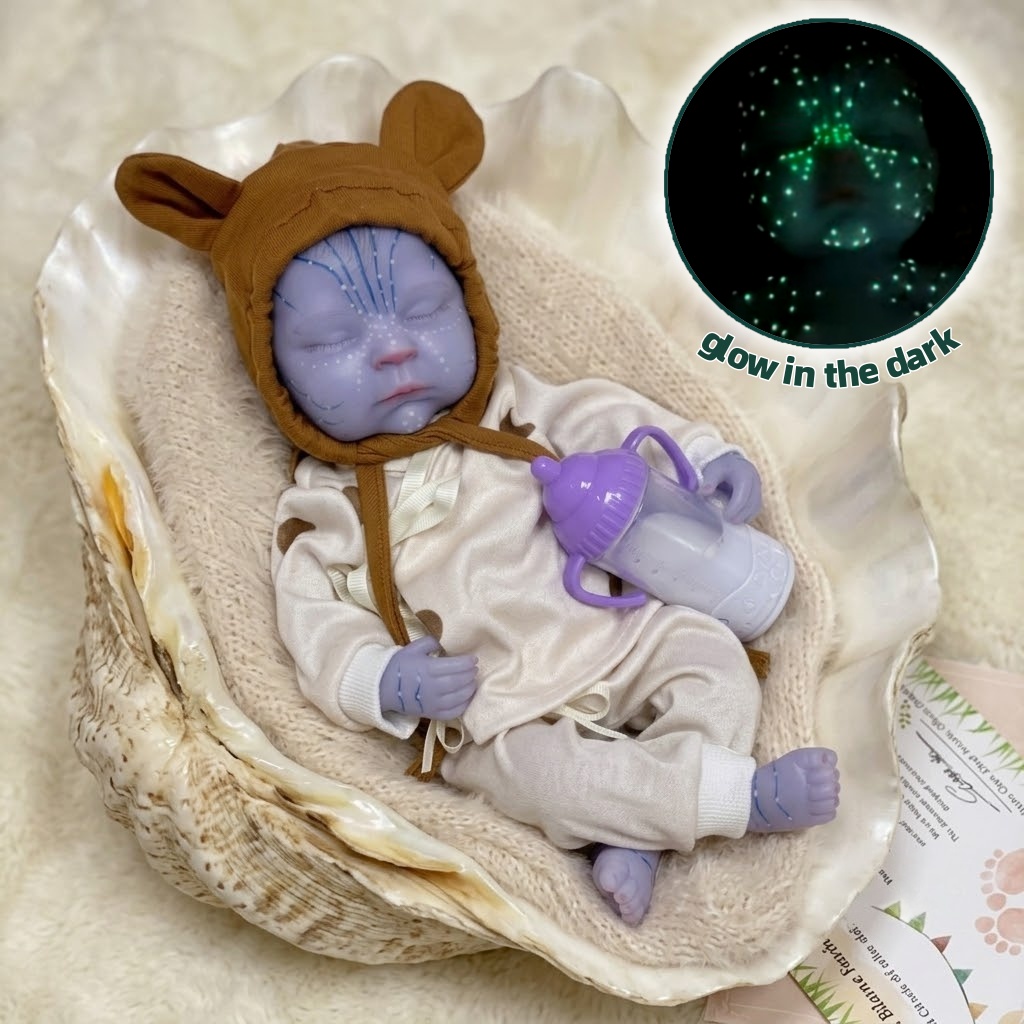 Boneca Bebe Reborn de 13 Poleg - Reborn Baby Doll Silicone Realistic avaliação e preço